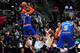 ATLANTA, GA - FEBRUARY 22: Carmelo Anthony #7 of the New York Knicks takes a shot during a game against the Atlanta Hawks on February 22, 2014 at Philips Arena in Atlanta, Georgia. NOTE TO USER: User expressly acknowledges and agrees that, by downloadin