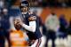 CHICAGO, IL - DECEMBER 09: Quarterback Josh McCown #12 of the Chicago Bears looks to pass against the Dallas Cowboys during a game at Soldier Field on December 9, 2013 in Chicago, Illinois. (Photo by Jonathan Daniel/Getty Images)