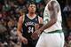 BOSTON, MA - MARCH 7: Paul Pierce #34 of the Brooklyn Nets against the Boston Celtics on March 7, 2014 at the TD Garden in Boston, Massachusetts. NOTE TO USER: User expressly acknowledges and agrees that, by downloading and or using this photograph, User