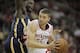 Mar 7, 2014; Houston, TX, USA; Houston Rockets small forward Chandler Parsons (25) drives to the basket against Indiana Pacers shooting guard Lance Stephenson (1) during the third quarter at Toyota Center. Mandatory Credit: Andrew Richardson-USA TODAY Spo