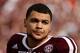 COLLEGE STATION, TX - NOVEMBER 09: Mike Evans #13 of the Texas A&M Aggies waits on the field before the game against the Mississippi State Bulldogs at Kyle Field on November 9, 2013 in College Station, Texas. (Photo by Scott Halleran/Getty Images)
