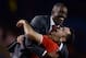Addicks boss Chris Powell jumping for joy after victory over Sheffield Wednesday.