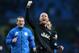 MANCHESTER, ENGLAND - MARCH 09: Stephen Crainey of Wigan Athletic celebrates the win during the FA Cup Quarter-Final match between Manchester City and Wigan Athletic at the Etihad Stadium on March 9, 2014 in Manchester, England. (Photo by Jan Kruger/Ge