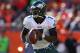DENVER, CO - SEPTEMBER 29: Quarterback Michael Vick #7 of the Philadelphia Eagles in action against the Denver Broncos at Sports Authority Field Field at Mile High on September 29, 2013 in Denver, Colorado. (Photo by Justin Edmonds/Getty Images)