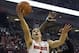 Mar 9, 2014; Columbus, OH, USA; Ohio State Buckeyes guard Aaron Craft (4) scores against the Michigan State Spartans at the Schottenstein Center. Mandatory Credit: Greg Bartram-USA TODAY Sports