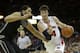 MADISON, WI - MARCH 05: Frank Kaminsky #44 of the Wisconsin Badgers drives to the hoop during the first half against the Purdue Boilermakers at Kohl Center on March 05, 2014 in Madison, Wisconsin. (Photo by Mike McGinnis/Getty Images)