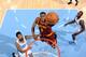 DENVER, CO - January 17: C.J. Miles #0 of the Cleveland Cavaliers making a layup during a game against the Denver Nuggets on January 17, 2014 at the Pepsi Center in Denver, Colorado. NOTE TO USER: User expressly acknowledges and agrees that, by downloadin