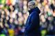 STOKE ON TRENT, ENGLAND - MARCH 01: Arsene Wenger of Arsenal looks on during the Barclays Premier League match between Stoke City and Arsenal at Britannia Stadium on March 1, 2014 in Stoke on Trent, England. (Photo by Laurence Griffiths/Getty Images)