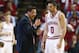 BLOOMINGTON, IN - DECEMBER 20: Tom Crean the head coach of the Indiana Hoosiers gives instructions to Will Sheehey #0 during the game against the Nicholls State Colonels at Assembly Hall on December 20, 2013 in Bloomington, Indiana. (Photo by Andy Lyons
