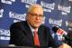 DALLAS, TX - MAY 8: Phil Jackson speaks to the media after his final game as Los Angeles Lakers head coach following Game Four of the Western Conference Semifinals in the 2011 NBA Playoffs on May 8, 2011 at the American Airlines Center in Dallas, Texas.