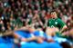 DUBLIN, IRELAND - MARCH 08: (Re-transmission of image #477279873 with alternate crop) Brian O'Driscoll of Ireland watches the scrum during the RBS Six Nations match between Ireland and Italy at Aviva Stadium on March 8, 2014 in Dublin, Ireland. (Photo b