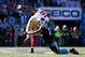 CHARLOTTE, NC - JANUARY 12: Anquan Boldin #81 of the San Francisco 49ers is tackled by Mike Mitchell #21 of the Carolina Panthers in the second quarter during the NFC Divisional Playoff Game at Bank of America Stadium on January 12, 2014 in Charlotte, Nor