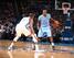 OKLAHOMA CITY, OK - FEBRUARY 23: Jamal Crawford #11 of the Los Angeles Clippers drives against Kevin Durant #35 of the Oklahoma City Thunder during a game at Chesapeake Energy Arena on February 23, 2014 in Oklahoma City, Oklahoma. NOTE TO USER: User expre