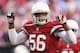 GLENDALE, AZ - DECEMBER 29: Inside linebacker Karlos Dansby #56 of the Arizona Cardinals during the NFL game against the San Francisco 49ers at the University of Phoenix Stadium on December 29, 2013 in Glendale, Arizona. The 49ers defeated the Cardinals
