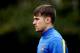 ST ALBANS, ENGLAND - DECEMBER 10: Aaron Ramsey during an Arsenal training session ahead of their UEFA Champions League group F match against Napoli at London Colney on December 10, 2013 in St Albans, England. (Photo by Scott Heavey/Getty Images)