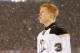 CHICAGO, IL - MARCH 1: (EDITORIAL USE ONLY) Olli Maatta #3 of the Pittsburgh Penguins looks on during the National Anthem prior to the 2014 NHL Stadium Series game against the Chicago Blackhawks on March 1, 2014 at Soldier Field in Chicago, Illinois. (Ph