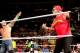 John Cena interacts with Hogan on Monday's Raw.