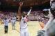 AMES, IA - MARCH 8: DeAndre Kane #50 of the Iowa State Cyclones celebrates after Iowa State defeated Oklahoma State 85-81 in overtime at Hilton Coliseum on March 8, 2014 in Ames, Iowa. Iowa State defeated Oklahoma State 85-81 in overtime. (Photo by David