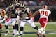 ST. LOUIS, MO - OCTOBER 02: Rodger Saffold #76 of the St. Louis Rams blocks against the Washington Redskins at the Edward Jones Dome on October 2, 2011 in St. Louis, Missouri. The Washington Redskins beat the St. Louis Rams 17-10. (Photo by Dilip Vishwa