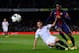 BARCELONA, SPAIN - FEBRUARY 23: Alex Song of FC Barcelona duels for the ball with Manu del Moral of Sevilla FC during the La Liga match between FC Barcelona and Sevilla FC at Camp Nou on February 23, 2013 in Barcelona, Spain. (Photo by David Ramos/Getty