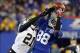 Dec 9, 2012; East Rutherford, NJ, USA; New York Giants wide receiver Hakeem Nicks (88) hangs onto a pass as he is defended by New Orleans Saints cornerback Patrick Robinson (21) at MetLife Stadium. Mandatory Credit: Jim O'Connor-USA TODAY Sports