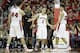 MADISON, WI - MARCH 05: Ben Brust #1 of the Wisconsin Badgers celebrates after drawing a foul during the game against the Purdue Boilermakers at Kohl Center on March 05, 2014 in Madison, Wisconsin. (Photo by Mike McGinnis/Getty Images)