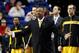 LEXINGTON, KY - MARCH 21: Head coach Frank Haith of the Missouri Tigers reacts against the Colorado State Rams during the second round of the 2013 NCAA Men's Basketball Tournament at the Rupp Arena on March 21, 2013 in Lexington, Kentucky. (Photo by Kev