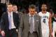 NEW YORK, NY - MARCH 13: Head coach Jay Wright of the Villanova Wildcats walks off the court after the loss to Seton Hall Pirates during the quarterfinals of the Big East Basketball Tournament at Madison Square Garden on March 13, 2014 in New York City.S