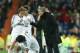 MADRID, SPAIN - APRIL 03: Real Madrid coach Jose Mourinho talks to Luka Modric of Real Madrid during the UEFA Champions League Quarter Final first leg match between Real Madrid and Galatasaray at Estadio Santiago Bernabeu on April 3, 2013 in Madrid, Spai