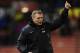 STOKE ON TRENT, ENGLAND - DECEMBER 18: Manchester United manager David Moyes celebrates at the end of the Capital One Cup Quarter Final match between Stoke City and Manchester United at the Britannia Stadium on December 18, 2013 in Stoke on Trent, Englan