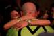LONDON, ENGLAND - JANUARY 01: Michael van Gerwen of The Netherlands celebrates with his girlfriend Daphne after winning the final of the Ladbrokes.com World Darts Championships at Alexandra Palace on January 1, 2014 in London, England. (Photo by Ben Hosk