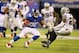 EAST RUTHERFORD, NJ - NOVEMBER 10: Hakeem Nicks #88 of the New York Giants runs after a catch against Phillip Adams #28 of the Oakland Raiders during their game at MetLife Stadium on November 10, 2013 in East Rutherford, New Jersey. (Photo by Al Bello