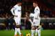 LONDON, ENGLAND - FEBRUARY 22: Robin Van Persie, Juan Mata and Wayne Rooney of Manchester United stand over a free kick during the Barclays Premier League match between Crystal Palace and Manchester United at Selhurst Park on February 22, 2014 in London,