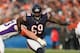 CHICAGO, IL - NOVEMBER 25: Henry Melton #69 of the Chicago Bears rushes against Brandon Fusco #63 of the Minnesota Vikings at Soldier Field on November 25, 2012 in Chicago, Illinois. The Bears defeated the Vikings 28-10. (Photo by Jonathan Daniel/Getty I