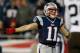 FOXBORO, MA - DECEMBER 8: Julian Edelman #11 of the New England Patriots reacts after scoring against the Cleveland Browns at Gillette Stadium on December 8, 2013 in Foxboro, Massachusetts. (Photo by Jim Rogash/Getty Images)
