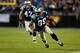 CHARLOTTE, NC - NOVEMBER 18: Steve Smith #89 of the Carolina Panthers during their game at Bank of America Stadium on November 18, 2013 in Charlotte, North Carolina. (Photo by Streeter Lecka/Getty Images)