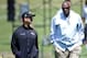 OWINGS MILLS, MD - MAY 05: Head coach John Harbaugh of the Baltimore Ravens speaks with general manager Ozzie Newsome after a practice during the Baltimore Ravens rookie camp on May 5, 2013 in Owings Mills, Maryland. (Photo by Patrick McDermott/Getty Im