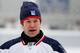 NEW YORK, NY - JANUARY 21: Former New York Ranger Mike Richter #35 participates in a Pop-Up Hockey Game at Bryant Park on January 21, 2014 in New York City. (Photo by Mike Stobe/NHLI via Getty Images)