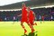 SOUTHAMPTON, ENGLAND - MARCH 15: Morgan Schneiderlin of Southampton celebrates scoring the opening goal with Jay Rodriguez of Southampton during the Barclays Premier League match between Southampton and Norwich City at St Mary's Stadium on March 15, 2014