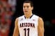LAS VEGAS, NV - MARCH 14: Aaron Gordon #11 of the Arizona Wildcats stands on the court during a semifinal game of the Pac-12 Basketball Tournament against the Colorado Buffaloes at the MGM Grand Garden Arena on March 14, 2014 in Las Vegas, Nevada. Arizon