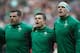 PARIS, FRANCE - MARCH 15: Brian O'Driscoll of Ireland sings the national anthem during the RBS Six Nations match between France and Ireland at Stade de France on March 15, 2014 in Paris, France. (Photo by Paul Gilham/Getty Images)