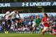 Laurent Koscielny denied Nacer Chadli in Tottenham's best opportunity to equalise.