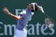 INDIAN WELLS, CA - MARCH 16: Roger Federer of Switzerland serves to Novak Djokovic of Serbia during the men's final of the BNP Paribas Open at Indian Wells Tennis Garden on March 15, 2014 in Indian Wells, California. Pennetta won 6-2, 6-1. (Photo by Ste