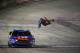 BRISTOL, TN - MARCH 16: Carl Edwards, driver of the #99 Kellogg's/Frosted Flakes Ford, celebrates with a backflip after winning the NASCAR Sprint Cup Series Food City 500 at Bristol Motor Speedway on March 16, 2014 in Bristol, Tennessee. (Photo by Jonat