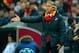ISTANBUL, TURKEY - FEBRUARY 26: Head Coach Roberto Mancini of Galatasaray gives instructions during the UEFA Champions League Round of 16 first leg match between Galatasaray AS and Chelsea at Ali Sami Yen Arena on February 26, 2014 in Istanbul, Turkey.