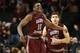 NEW YORK, NY - MARCH 16: Langston Galloway #10 of the Saint Joseph's Hawks celebrates after a basket in the second half against the Virginia Commonwealth Rams during the Championship game of the 2014 Atlantic 10 Men's Basketball Tournament at Barclays Ce