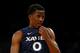 NEW YORK, NY - MARCH 14: Semaj Christon #0 of the Xavier Musketeers reacts in the first half against the Creighton Bluejays during the Semifinals of the 2014 Men's Big East Basketball Tournament at Madison Square Garden on March 14, 2014 in New York City