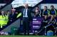 WEST BROMWICH, ENGLAND - MARCH 08: Pepe Mel manager of West Bromwich Albion reacts during the Barclays Premier League match between West Bromwich Albion and Manchester United at The Hawthorns on March 8, 2014 in West Bromwich, England. (Photo by Richard