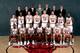 CHICAGO - 1998: The 1997-98 NBA Chicago Bulls pose for a team portrait in Chicago, IL. Front row (left to right): Randy Brown, Ron Harper, Scottie Pippen, Michael Jordan, Dennis Rodman, Jud Buechler, Steve Kerr. Second row: , Rusty LaRue, Dickey Simpkins,