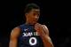 NEW YORK, NY - MARCH 14: Semaj Christon #0 of the Xavier Musketeers reacts in the first half against the Creighton Bluejays during the Semifinals of the 2014 Men's Big East Basketball Tournament at Madison Square Garden on March 14, 2014 in New York City